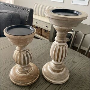 CANDLE STICK HOLDERS - Set of 2